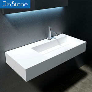 Sanbugm — lavabo de salle de bain moderne, nouveau design, américain, dimension solide, évier de table en marbre, 2022 - Product Image 4