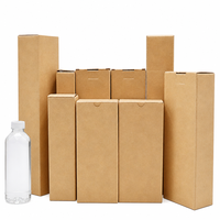 Boîtes pliables en carton ondulé kraft recyclables et écologiques personnalisées avec fermeture de sécurité – Vente en gros pour l'e-commerce et la promotion en usine