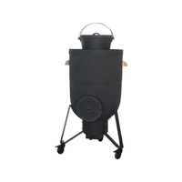 Poêle à fusées à granulés de bois en acier inoxydable SEB KAMADO, nouveau design, ustensiles de cuisine de camping