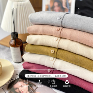 Cárdigan de punto para mujer, manga larga, amarillo mostaza, talla única, ropa de abrigo para primavera y otoño, suéter estilo informal japonés y coreano - Product Image 5