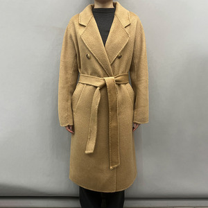<span class=keywords><strong>Manteau</strong></span> long en <span class=keywords><strong>laine</strong></span> pour femme Jancoco, ceinturé, sur mesure, pour l'hiver - Product Image 1