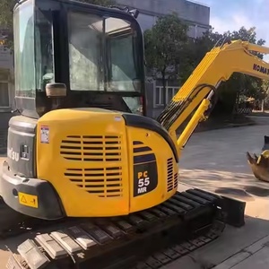 Petite pelle sur chenilles d'occasion bonne et bon marché 5.5 tonnes Mini pelle sur chenilles d'occasion KOMATSU PC55MR - Product Image 3