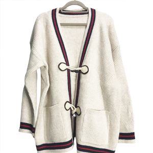Cardigan tricoté ample, surdimensionné, grande taille, tricoté, pour femmes, 2021, <span class=keywords><strong>bon</strong></span> <span class=keywords><strong>prix</strong></span>, vente en gros - Product Image 5