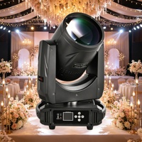 Luz de Cabeza Móvil LED DMX512 YT200/YT400 de 200/400W con Haz de Luz de Superficie y Programación Automática para Escenarios, Bodas, Conferencias y Bares