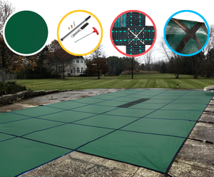 Chất Lượng Cao Tùy Chỉnh An Toàn Hồ Bơi Bìa Lưới Mùa Đông Hồ Bơi Bìa Nhựa Bìa Cho Trong Mặt Đất Bể Bơi - Product Image 1