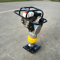 Compacteur thermique robuste modèle 100 avec moteur importé 5,5-6,5 CV, type Jumping Jack, conforme aux normes CE