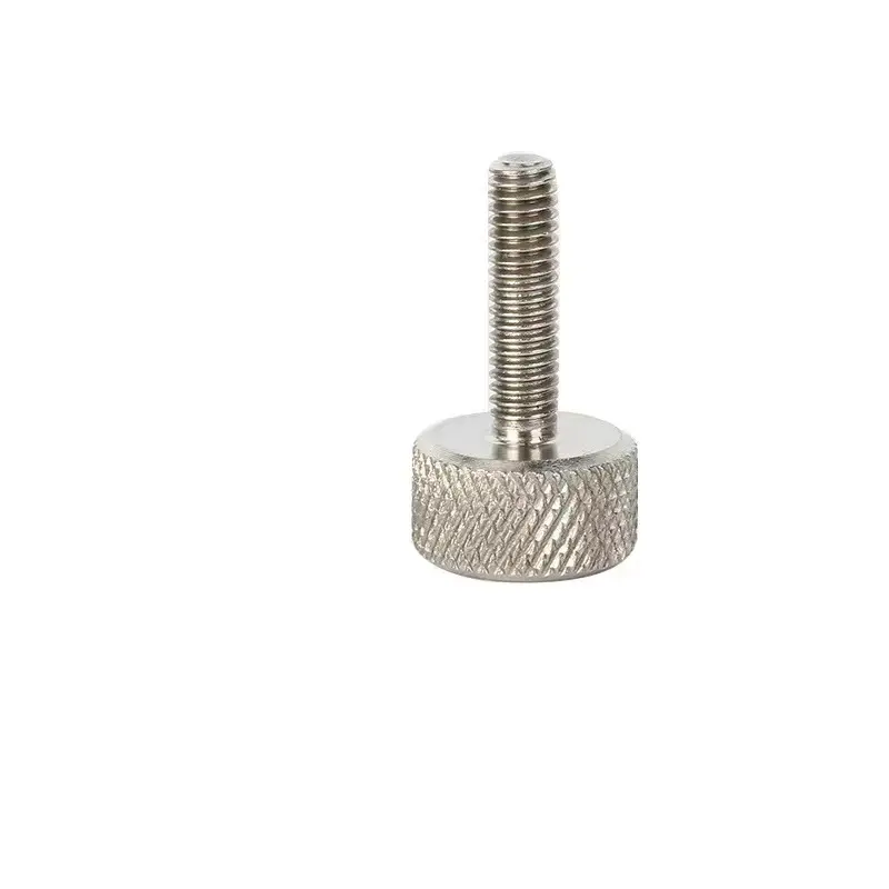 stainless steel hand thumb screw m3 m4 m5 m6 m8 aluminum brass knurled thumb screw