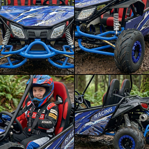 Karting électrique tout-terrain 2 places, 500W de puissance, certifié CE, roues en aluminium, transmission par arbre, vitesse maximale de 35 km/h - Fiable - Product Image 3