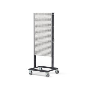 Fami Bin Cart 0705 carro multiusos con 6 paneles perforados, 761x668x1965mm - Product Image 1