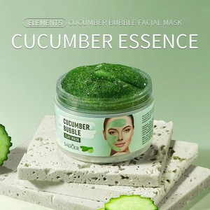 Mascarilla Facial de Burbujas de Pepino y Melocotón Natural Pura, Limpia los Poros, Hidrata, Tipo Mascarilla - Product Image 3