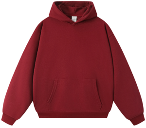 Bán Buôn Heavyweight Áo Người Đàn Ông Tùy Chỉnh Thêu Logo 380 GSM Trống Pháp Terry Không Có Chuỗi Quá Khổ Bông Áo - Product Image 5