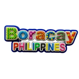 好莱坞菲律宾设计赠品PVC冰箱磁铁