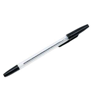 Stylo simple et économique, cadeau promotionnel, hôtel, restauration, stylo à bille en plastique avec personnalisation noir, bleu, rouge - Product Image 1