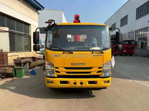 2024 sıcak satış 4*2 lhd ISUZU vinç kamyon monte SANY 3.2ton düz bomlu vinç SPS8000 rusya için - Product Image 5