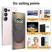 Smartphone Android 5G LTE S26 Ulxxx en gros, version globale 1 To, résolution d'écran 4K, appareil photo arrière 108MP, téléphone portable espagnol