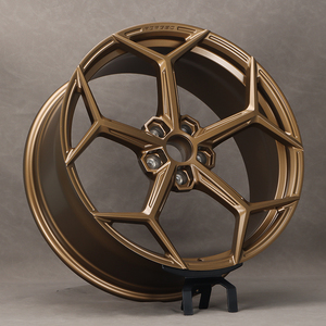 WanguPassenger voiture roues forgées 6061t6 alliage d'aluminium 22 23 24 pouces 5x115 5x120 5x112 pour <span class=keywords><strong>Audi</strong></span> R8 RS Q8 Cadillac léger - Product Image 3