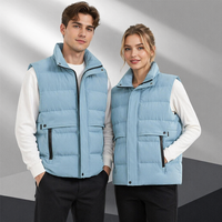 Jaket Yutuo Musim Dingin Tahan Air Bernapas Kasual Olahraga Luar Ruangan Kancing Logo Kustom Unisex Polos