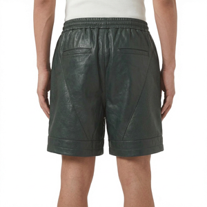 Shorts de sport et de loisirs pour hommes imprimés sur mesure, en coton tricoté écologique, en toile de bambou, avec taille élastique, pour la course et l'entraînement - Product Image 5