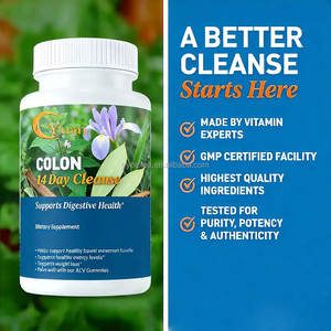 OEM/ODM Eigenmarke Darmreinigung 14-Tage Fortgeschrittene Entgiftung mit Cascara Sagrada, Flohsamen, Senna-Blättern und Probiotika, Nicht-GVO - Product Image 4