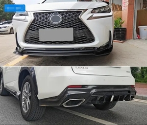 Runde Upgrade ART Auto Part para <span class=keywords><strong>Lexus</strong></span> <span class=keywords><strong>NX</strong></span> 15-17 Kit de carrocería de alta calidad alerón delantero difusor trasero rueda ceja Material ABS - Product Image 4