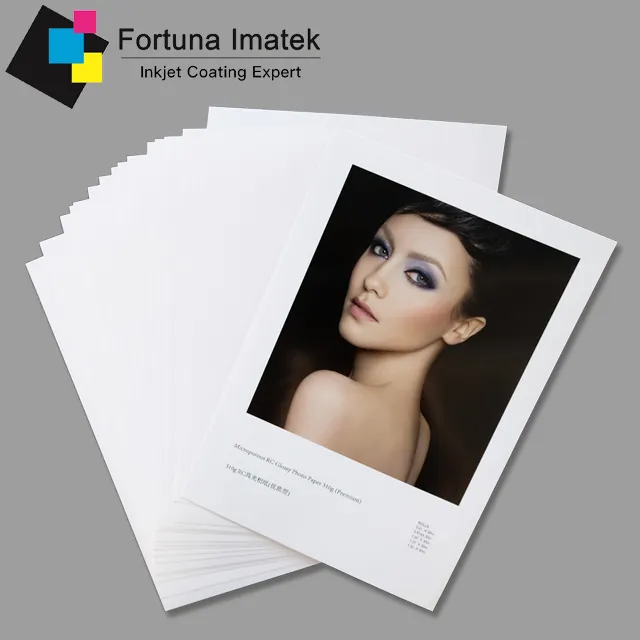 Ambiental Arte Reprodução OEM 240gsm RC Digital Inkjet Impressão Photo Paper, Crystal