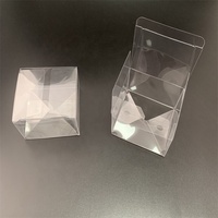 Vente en gros de boîtes en plastique transparentes pour animaux de compagnie personnalisées Emballage de boîtes en PVC Boîte d'emballage transparente transparente