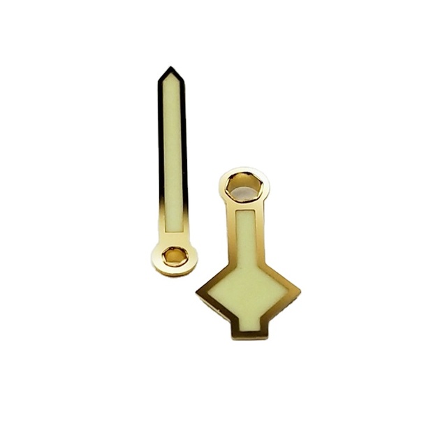 Hands Set Green Luminous Watch Needles Accessories for High Grade Luxury Type Watch