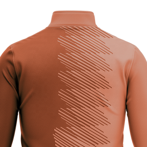 Sweat-shirt personnalisé pour homme, hiver, col zippé 1/4, en molleton de coton, rouge, brodé, respirant, service 1/4 zip - Product Image 5
