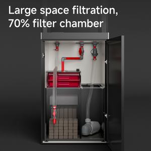 YEE Vente en gros d'usine Réservoir d'<span class=keywords><strong>aquarium</strong></span> de 75 gallons Aquariume de salon en verre ultra clair <span class=keywords><strong>Aquarium</strong></span> d'<span class=keywords><strong>aquarium</strong></span> avec armoire pour la maison - Product Image 5