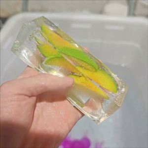 Hot Selling <b>Clear</b> <b>Jelly</b> Fruit Slice Squishy Toy Realistic Food Squeeze Toy Slow Rebound Anti Stress Toys for Adults Kids - Product Image 3