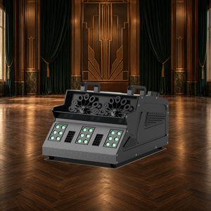 Machine à bulles 1500W avec effet de fumée, 18 LED RGB et DMX512 pour événements scéniques - Product Image 2