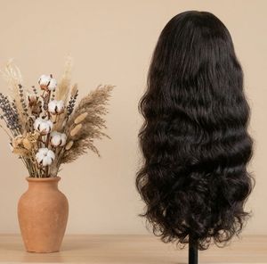 Pelucas de Cabello Humano Virgen al por Mayor, Peluca Frontal de Encaje Transparente HD 13x4, Ondas Suaves, 200% de Densidad, Sin Pegamento, Pre-Desplumada para Mujeres - Product Image 1