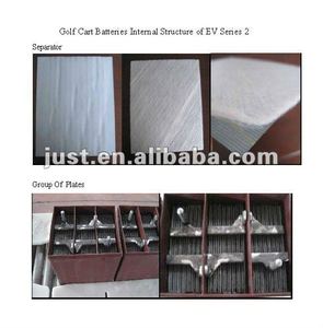 Hot bán 6V 180ah Golf Cart 3-ev-<span class=keywords><strong>180</strong></span> kín chu kỳ sâu Pin axít chì ngập Pin - Product Image 6