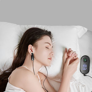 Clip de Oreja con Microcorriente CES para el Insomnio, Dispositivo de Estimulación Cerebral para Ayudar a Dormir, Eléctrico y con Alimentación USB para Uso en Casa y en el Automóvil - Product Image 1