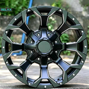Rines Ligeros de 16 Pulgadas para Uso Diario, Rines Todoterreno, Rines Modificados para <span class=keywords><strong>Jeep</strong></span> Wrangler <span class=keywords><strong>Toyota</strong></span> <span class=keywords><strong>Prado</strong></span> 6*139.7 - Product Image 1
