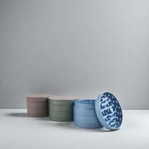 Broyeur à herbes en zinc 63 mm 4 pièces OEM/ODM en gros, broyeur à tabac avec peinture céramique - Product Image 2