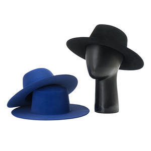Chapeau Fedora à large bord en feutre de fourrure de lapin exquis, tendance automne-hiver 2026, nouvelle arrivée - Product Image 3