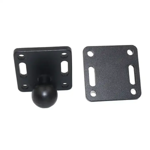 Base de Montaje de Bola de 1'' con Placa Cuadrada de 4 Orificios de Aleación de Aluminio y Adaptador de Bola de Goma de 1''-VIN-B-006 - Product Image 1