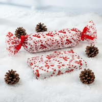 Kertas Tisu Kado Natal Anti Minyak Kualitas Premium Ukuran 50x70cm 17gsm, Kemasan Bunga Kering & Sabun, Dekorasi Pernikahan, Pasokan Pabrik