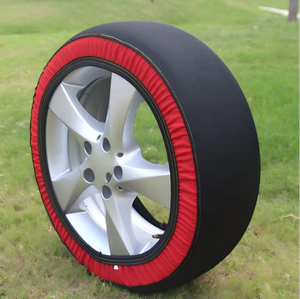 <span class=keywords><strong>Chaussettes</strong></span> de pneu pour véhicules de tourisme, véhicules utilitaires et camions, <span class=keywords><strong>chaussettes</strong></span> de <span class=keywords><strong>neige</strong></span> pour pneus, lot de 2 - Product Image 1