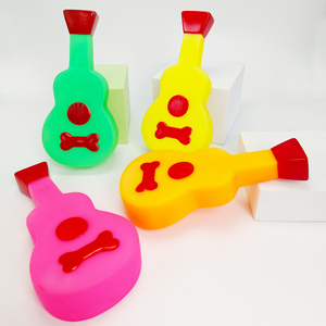Giocattolo per Cani a Forma di Chitarra, Divertente Gioco da Masticare, Giocattolo Interattivo Antistress, Disponibile in Vari Colori, Vendita Diretta dalla Fabbrica - Product Image 5