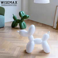 WISEMAX FURNITURE Chaise de lecture en plastique pour enfants, chaise en plastique pour enfants de maternelle, chaise en plastique colorée en forme de ballon pour enfants