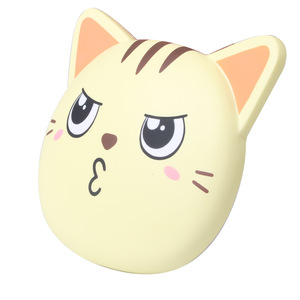 Aimant de réfrigérateur tête de chat mignon en plastique souple, cadeau promotionnel, impression numérique - Product Image 2