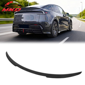 Alerón Trasero Estilo V para Tesla Model Y Juniper 2026, Negro Brillante - Product Image 1
