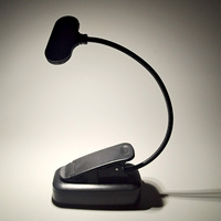 Lampe de lecture LED rectangulaire Guangli à piles AAA, 1 couleur, avec interrupteur, pour chevet, usage domestique