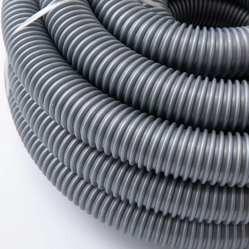 Factory Direct Shipping OEM Heat Resistant Corrugated Tube Plastic Pipe PVC Electrical Conduit Flexible Hose