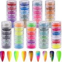 Poudre au néon fluorescente sans formaldéhyde de nouveau style pour la peinture, la teinture, la fabrication de savon, le vernis à ongles,