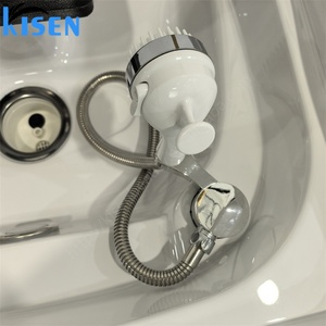 KISEN Mobiliario de Salón de Belleza sin Tuberías, Equipo Móvil para Lavado de Cabello, Lavabo Portátil para Spa Capilar y Masajes - Product Image 5