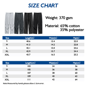 Pantalones rectos de felpa francesa para hombre 2025 Otoño/Invierno High-Street Washed Relaxed Basic - Product Image 4