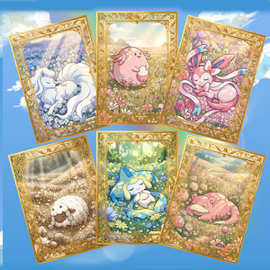 Caja de Entrenador Élite de Cartas Metálicas en Relieve de Anime y Cómics Japoneses de MS Pokemoned, Estuche Acrílico de Pikachu Pokemoned, Cartas Coleccionables ETB - Product Image 3